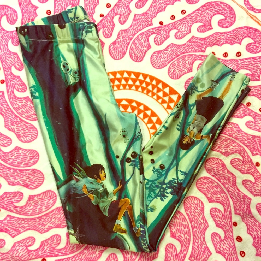 Poprageous Studio Ghibli Leggings